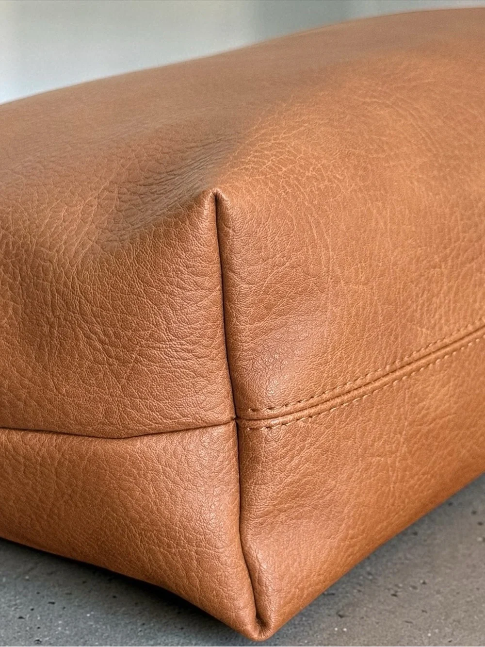 NWOT ALDO Large Brown Pebbled Travel Cosmetic Bag Makeup Toiletry Pouch! NEW!